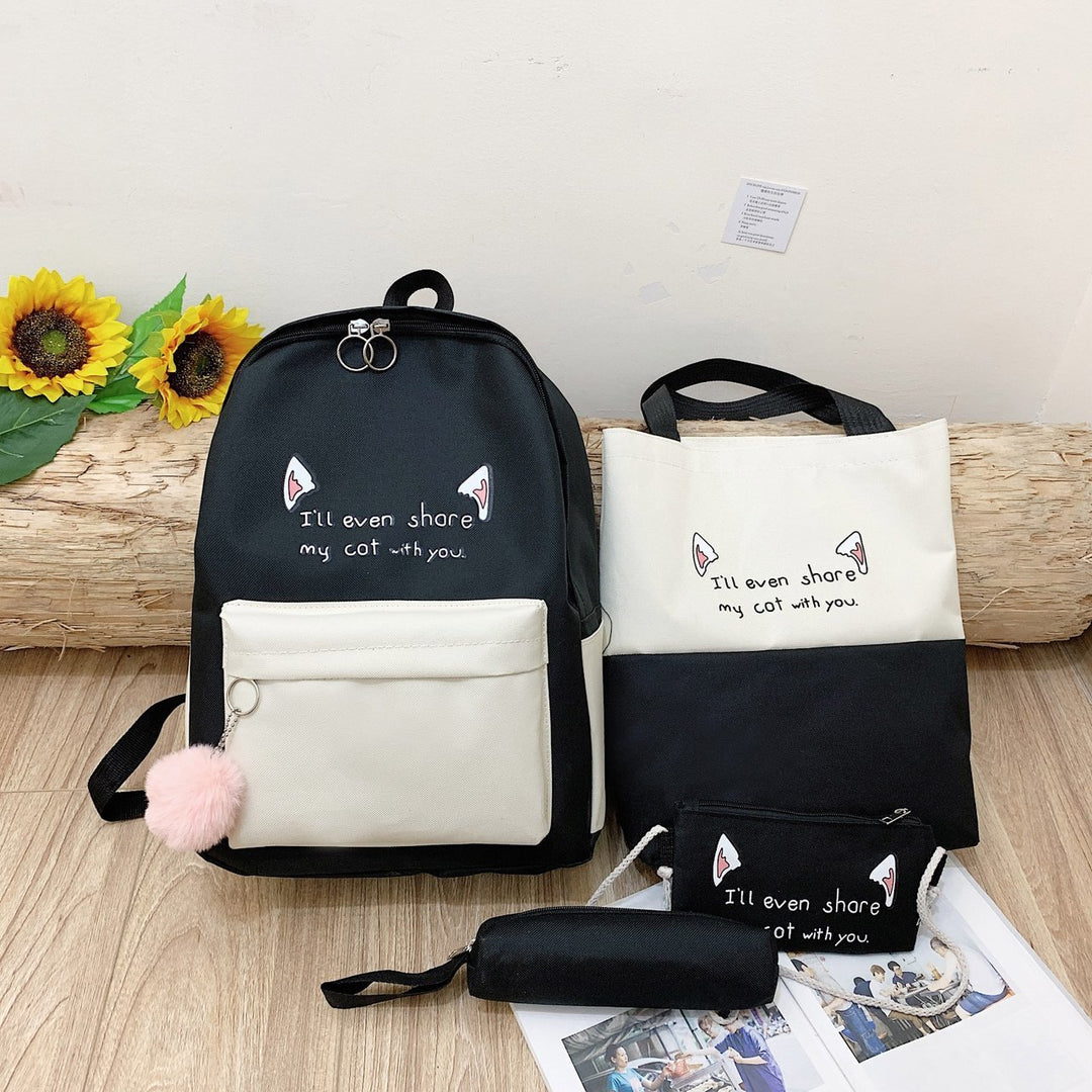 Niedlicher Tier-Themen-Rucksack Set Karnz