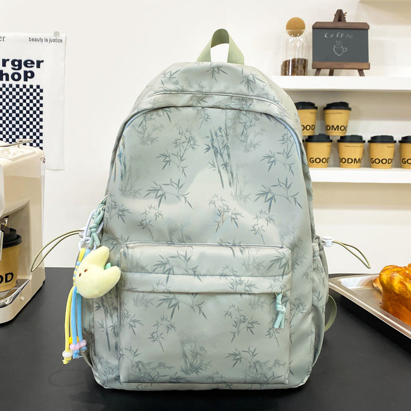 Stylischer Blumenmuster-Rucksack Karnz