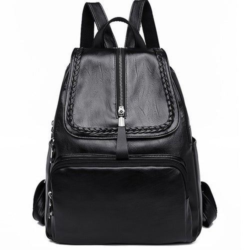 WoStylish Leder Rucksack Karnz