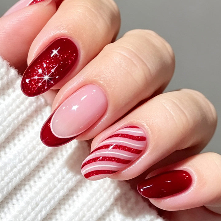 Urlaubs-Themen Press-On Nagelkunst Set Karnz