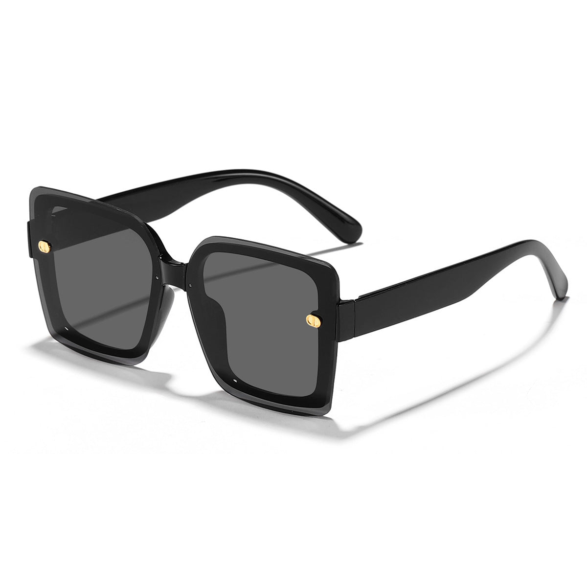 Damen modische Sonnenbrille mit quadratischem Design und hochwertigem Rahmen Karnz