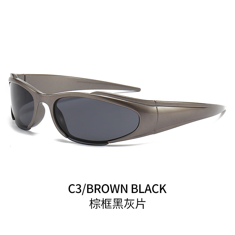 Damen Sportliche Hochgeschwindigkeits-Sonnenbrille Karnz