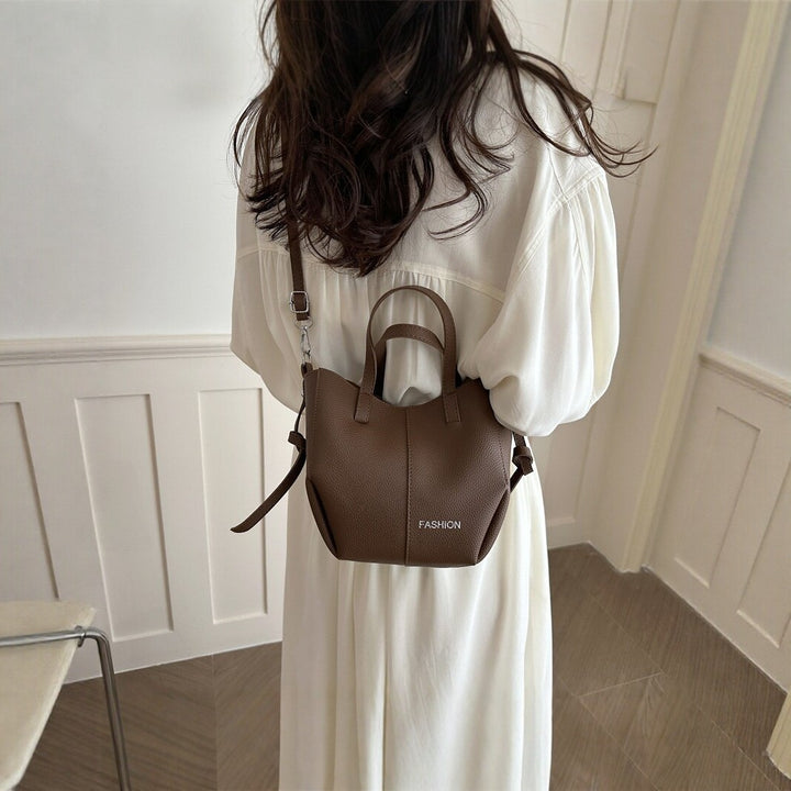 Stylische Kunstleder-Handtasche