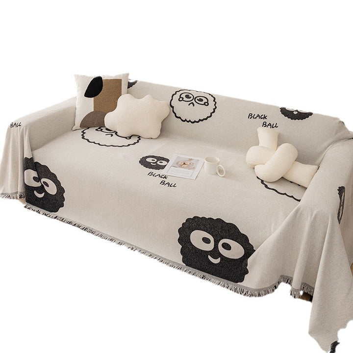 Verspielt Cartoon-Themen Sofa Wurfdecke
