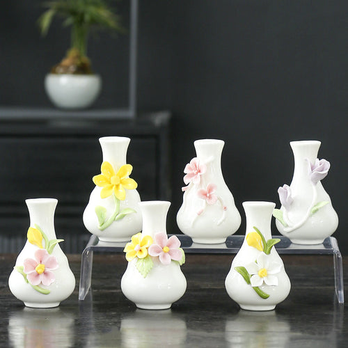 Künstlerische Dekorative Blumenvase Karnz