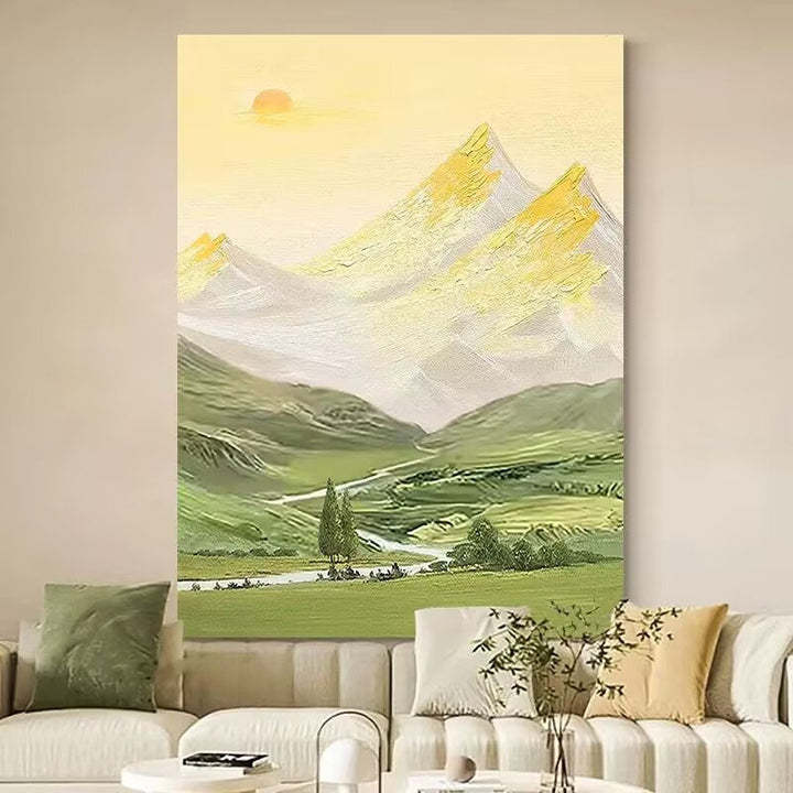 Szene Landschaft Leinwand Kunst