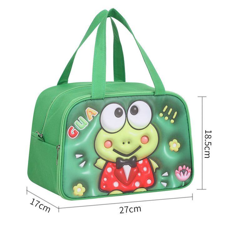 Isolierte Lunch-Tasche mit lustigem Pinguin-Design