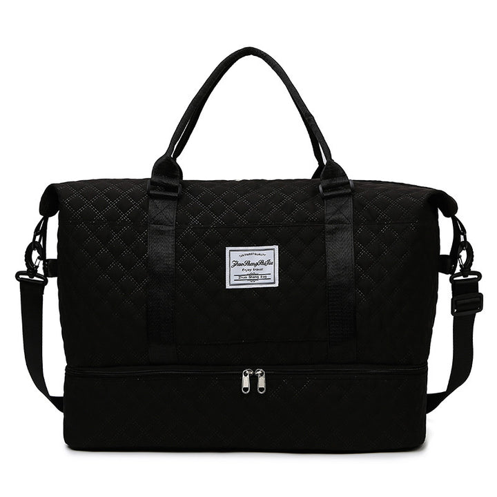 Stylische gesteppte Sport-Duffle-Tasche