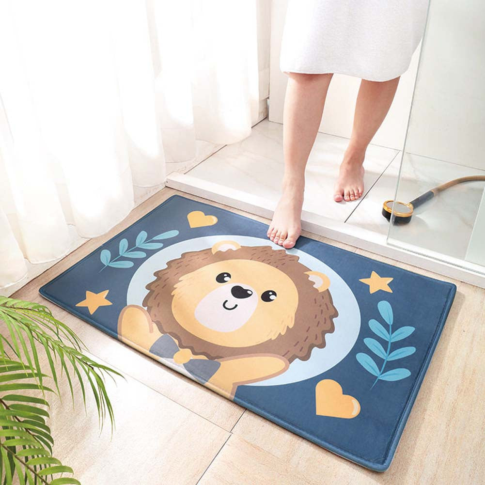 Verspieltes Tierdesign Badmatte