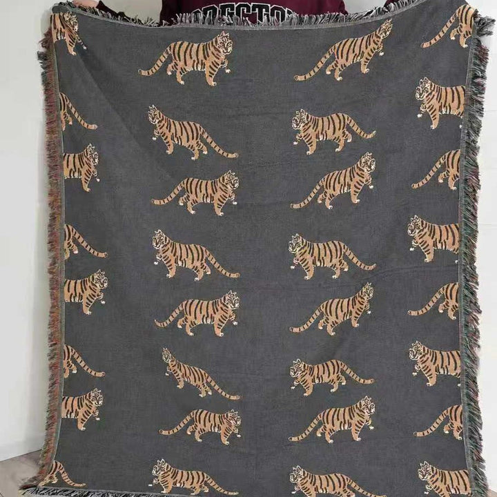 Künstlerische dekorative Wurfdecke