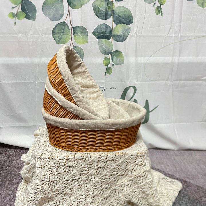 Gemütlicher Woven Brot Korb Karnz