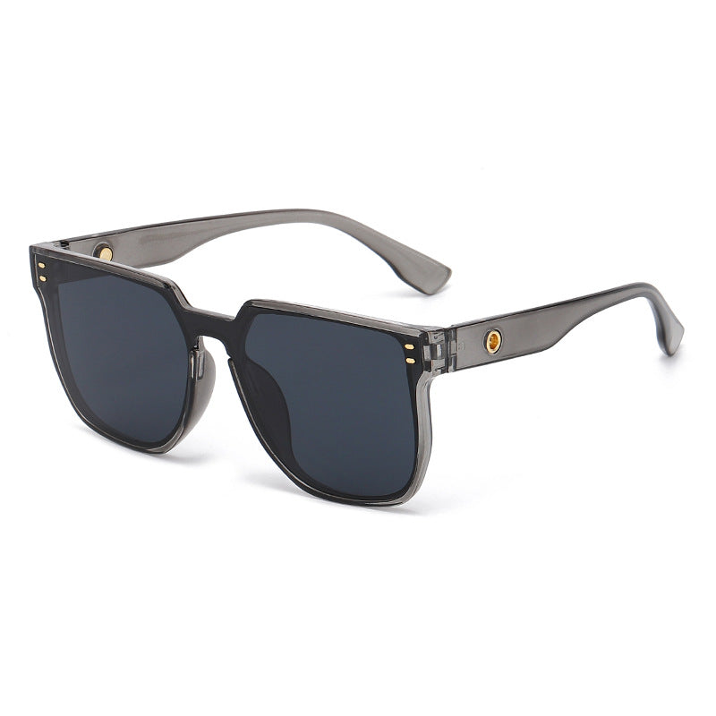 Damen Modische Oversized-Sonnenbrille mit markantem Design Karnz