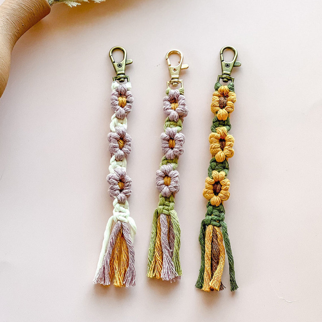 Macrame Quaste Schlüsselanhänger Karnz