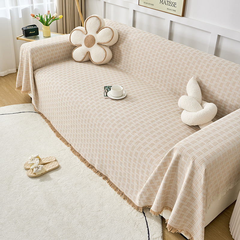 Elegante Gewebte Sofa-Wurfdecke
