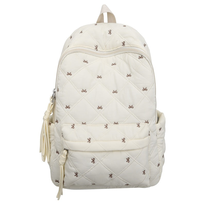 Gesteppt stilvolles Alltags-Rucksack Karnz
