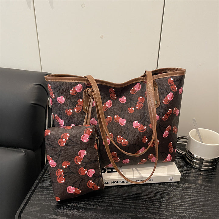 WoWhimsical Kirschen Druck Tragetasche Karnz