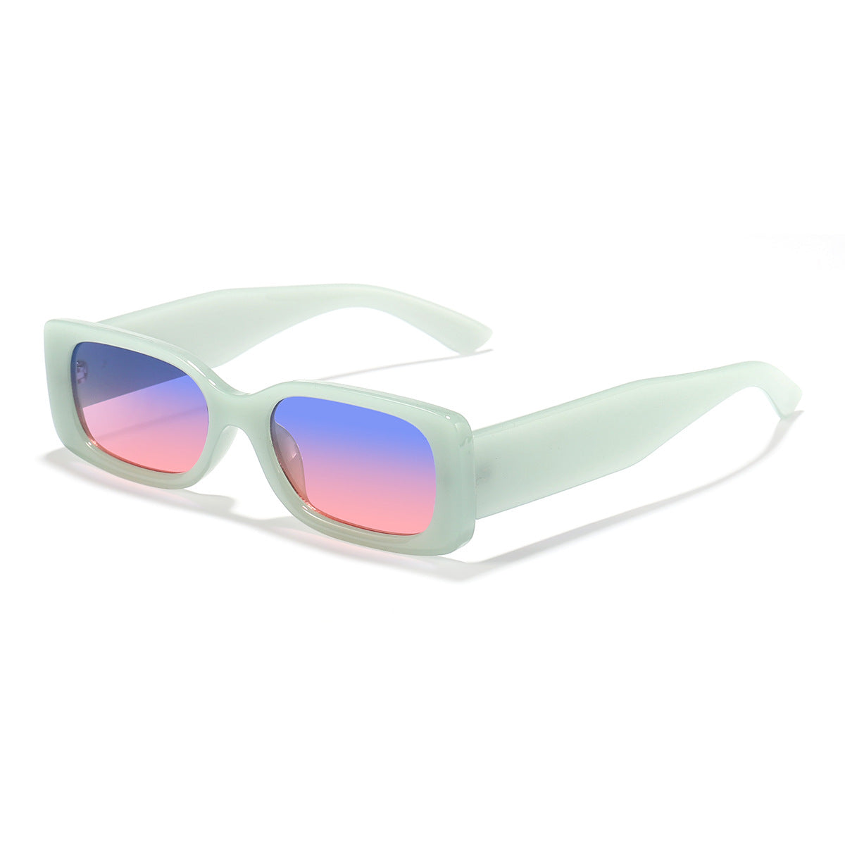 Damen modische Sonnenbrille mit extravagantem quadratischen Rahmen Karnz