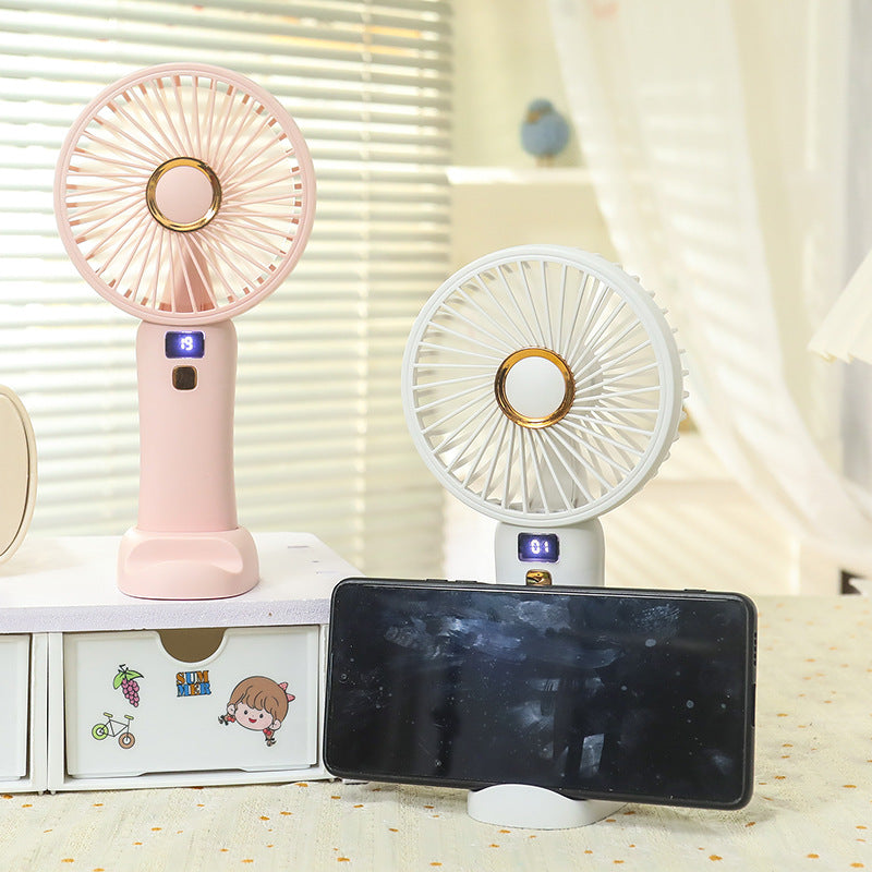 Damen Tragbarer Handventilator mit energieeffizienter USB-Ladefunktion Karnz
