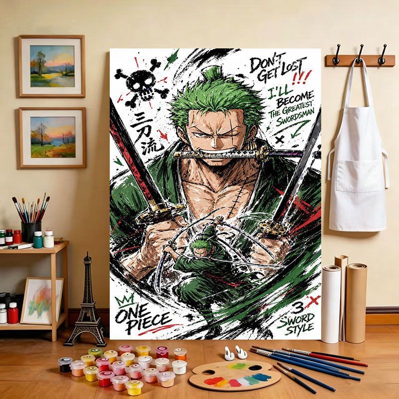 Cartoon-Charakter Kunstdruck Karnz