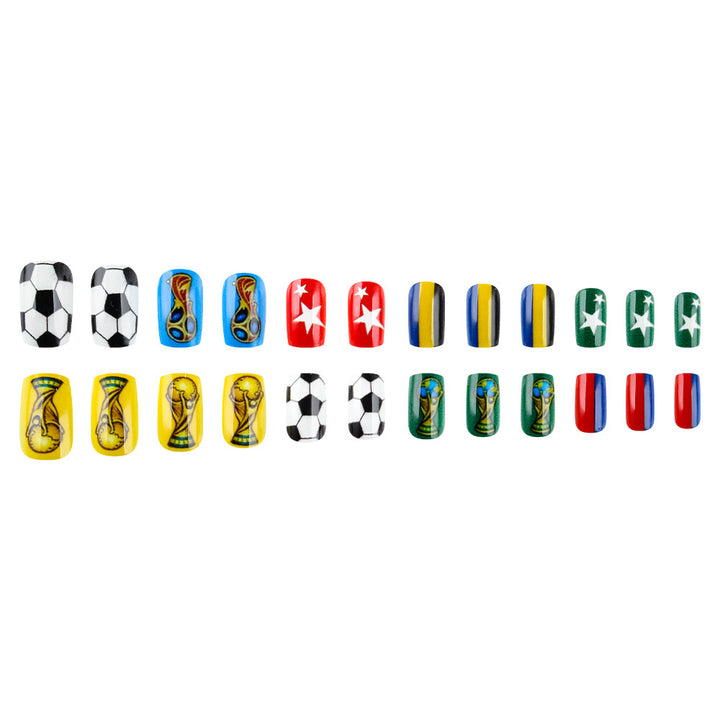Sport-Themen Nagelkunst Set Karnz