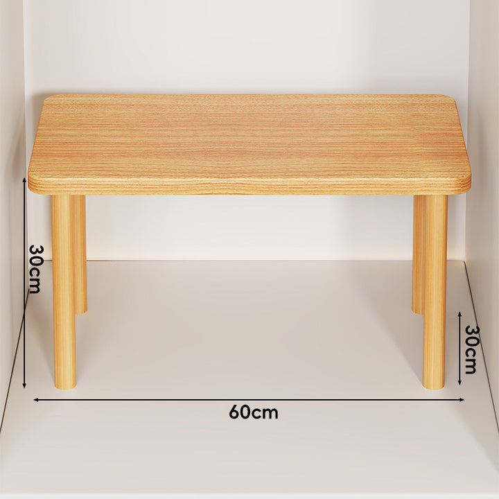 Verstellbarer Mehrhöhe Holz Monitorständer und Desktop Regal