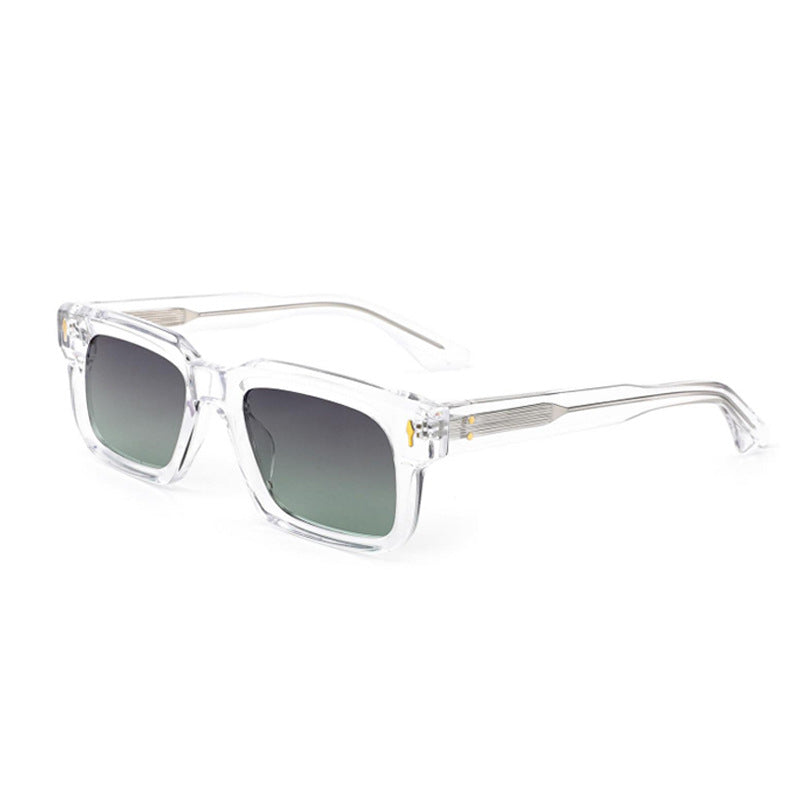 Damen modische Sonnenbrille mit klaren Rahmen und hochwertigen Gläsern Karnz