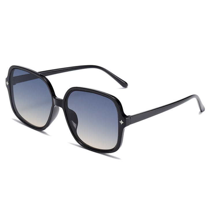 Damen elegante quadratische Sonnenbrille Karnz