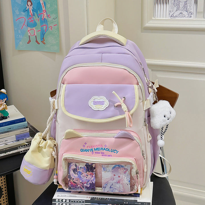 Stylischer Mehrfach-Taschen-Rucksack