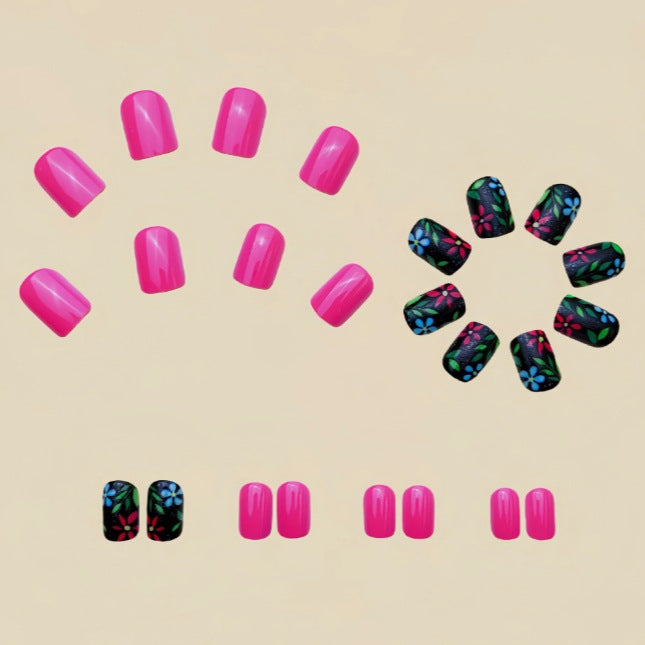 Künstlerische Blumen Nagelkunst Karnz 1789915965