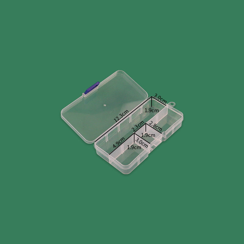 Transparente Multi-Division Aufbewahrung Organizer Karnz