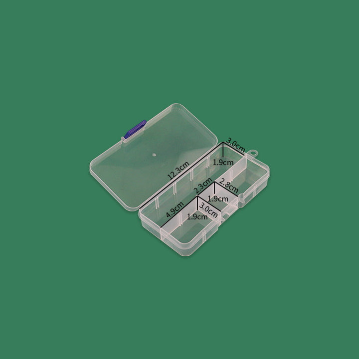 Transparente Multi-Division Aufbewahrung Organizer Karnz