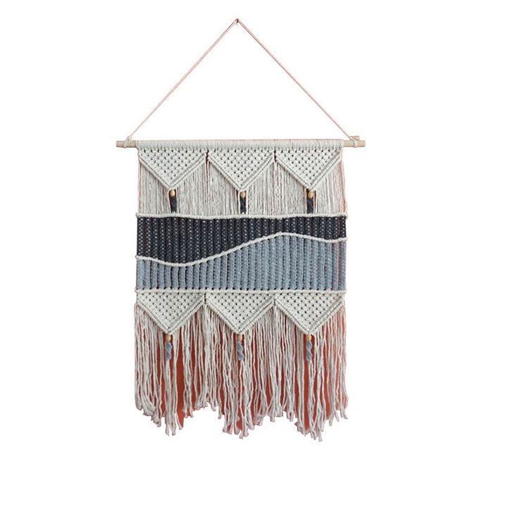 Bohemian Makramee Wandteppich Karnz