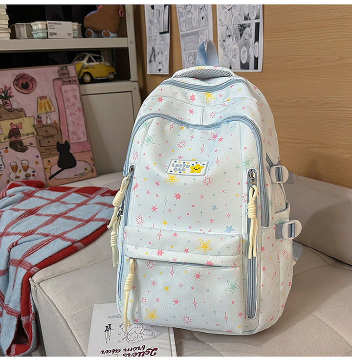 Süßer gemusterter Rucksack