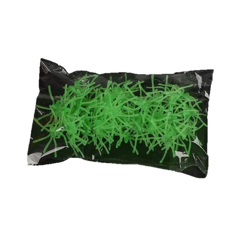 Gruselige Glow-In-the-Dark Spinnen