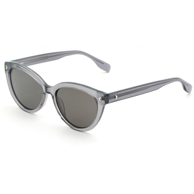 Damen modische Cat-Eye Sonnenbrille mit UV-Schutz und angenehm leichtem Rahmen Karnz