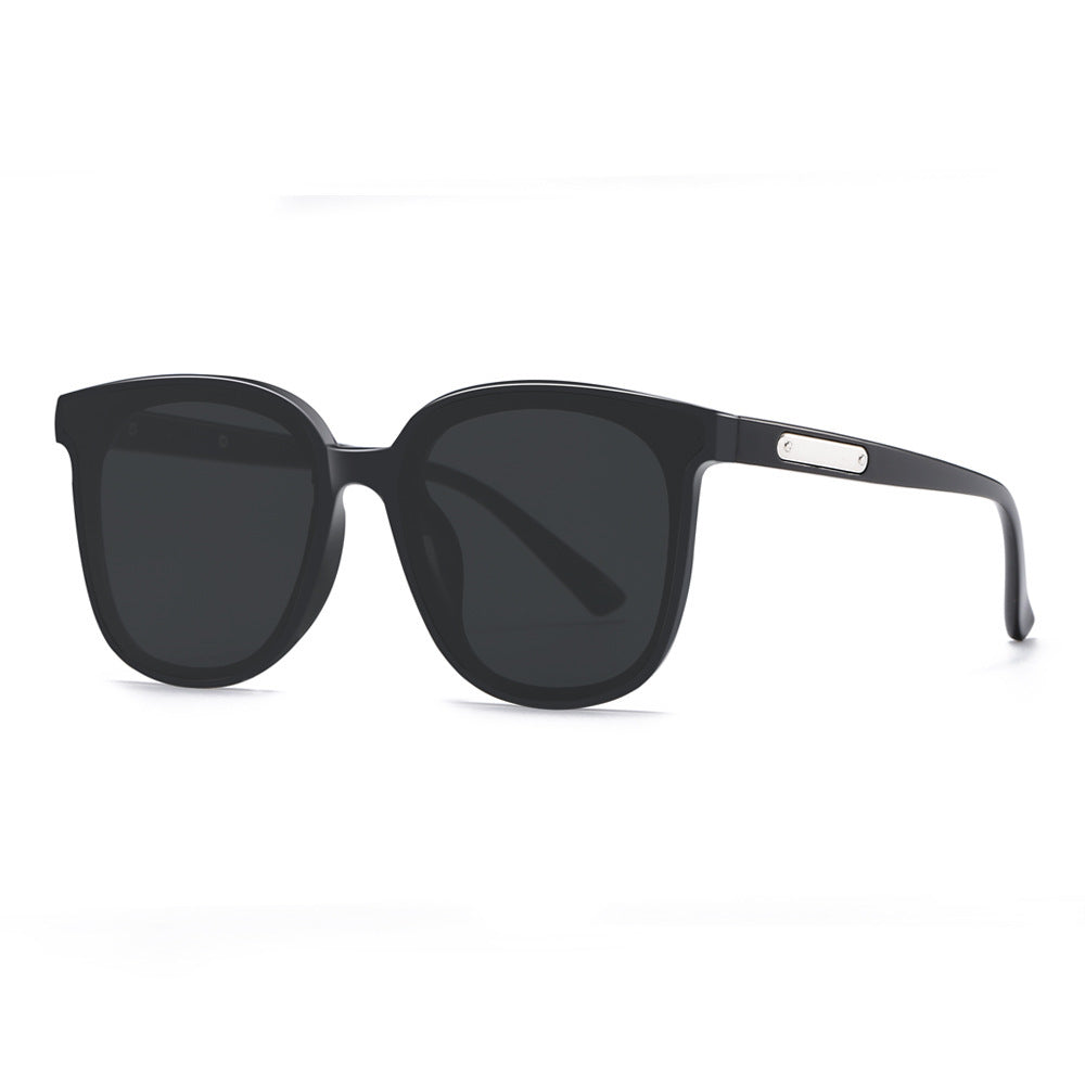 Damen Modische quadratische Sonnenbrille mit robustem Rahmen und UV-Schutz Karnz