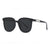Damen Modische quadratische Sonnenbrille mit robustem Rahmen und UV-Schutz Karnz
