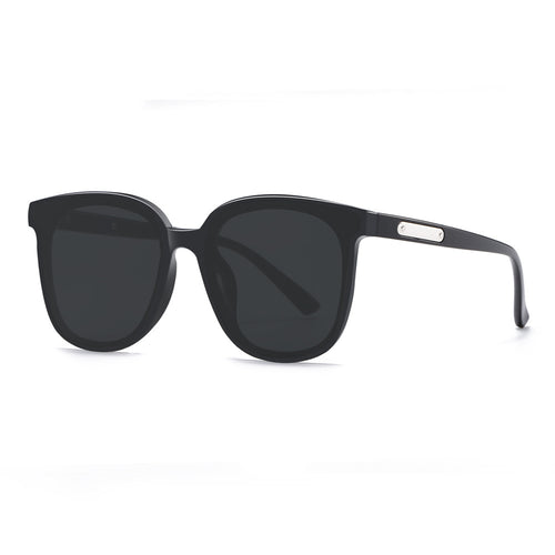 Damen Modische quadratische Sonnenbrille mit robustem Rahmen und UV-Schutz Karnz
