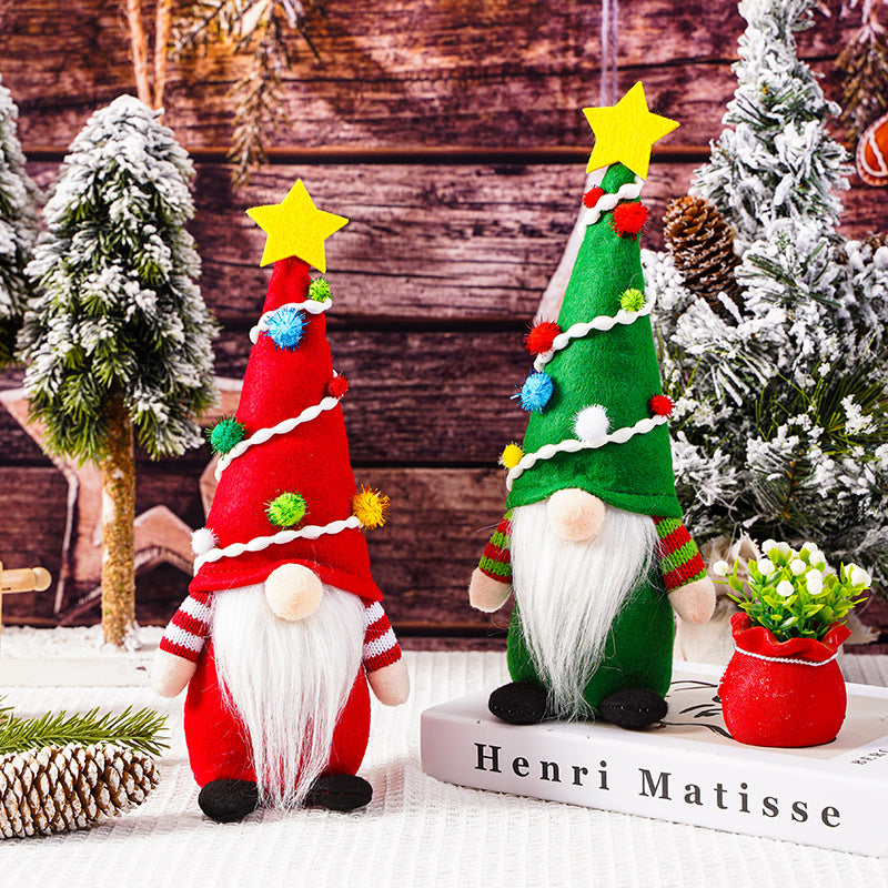 Dekorative Weihnachtsgnom Figur Karnz