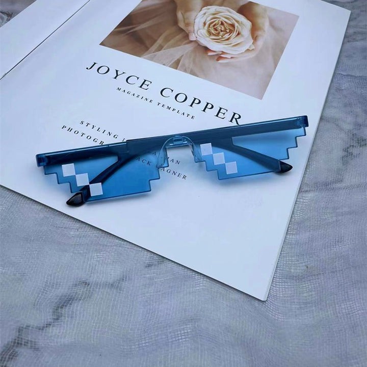 Bold Geometrischer Rahmen Sonnenbrille Karnz
