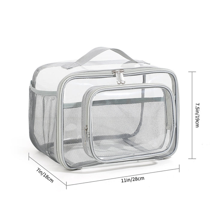 Damen Transparente Schulrucksack Karnz