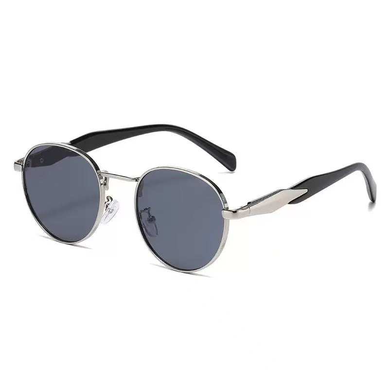 Elegante Modische Ovale Rahmen Sonnenbrillen Karnz