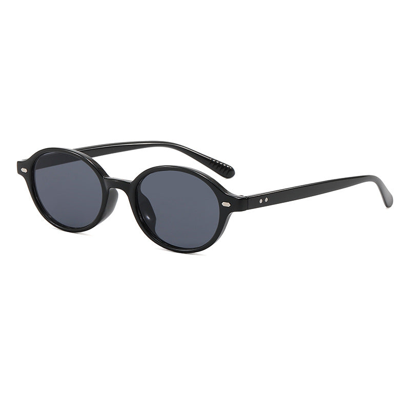 Damen modische runde Lesebrille mit flexiblem Kunststoffrahmen Karnz