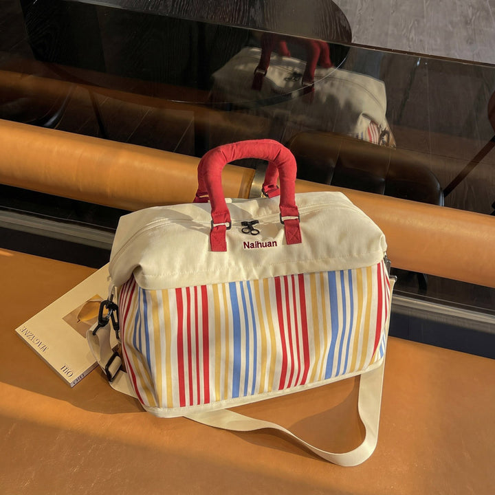 Stylische Multi-Taschen Reise Wochenende Duffel Bag Karnz