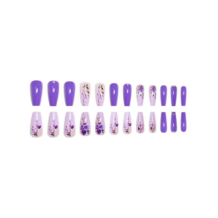 Floral Nail Art Extensions Karnz 1787913825