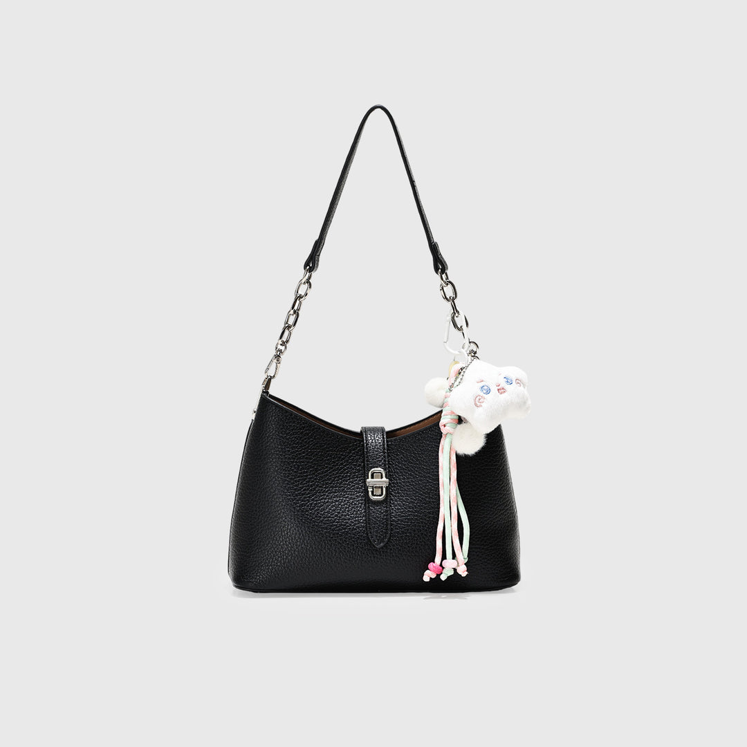 Stylische Texturierte Hobo-Handtasche