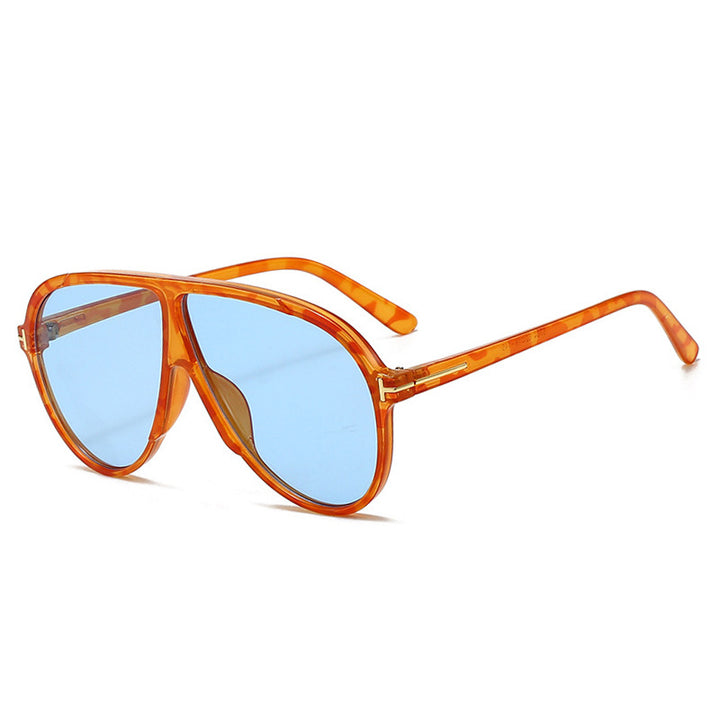 Damen große Sonnenbrille mit modernem Design und schützenden Gläsern Karnz