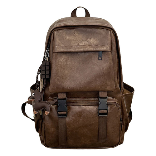 Vintage-Style Leder Rucksack Karnz