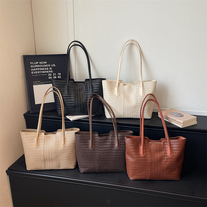 WoWoven Leder Tote Bag Karnz