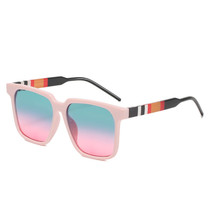 Damen stilvolle modische Sonnenbrille mit innovativem Design und trendigen Gläsern Karnz